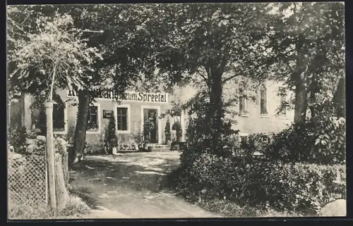 AK Grubschütz, Zieglers Gasthaus Spreetal