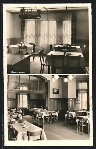 AK Coburg, Gasthaus Schlosswirtschaft, Inh. J. Schmidt