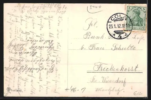 AK Köln-Neustadt, Barbarossaplatz mit Geschäften und Strassenbahn