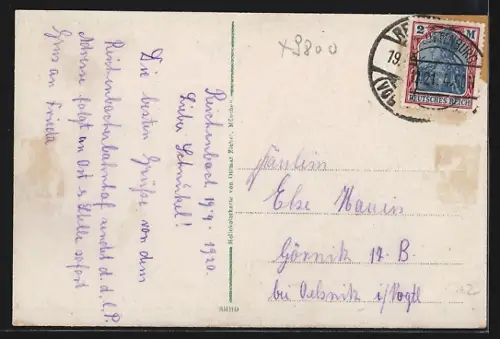 AK Reichenbach i. Vogtl., Äussere Zwickauerstrasse mit Kindern