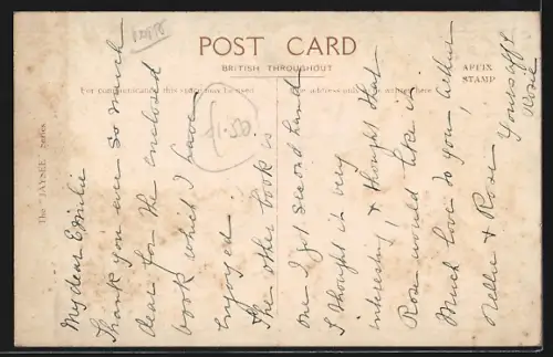 AK Nottingham, Market Place, Strassenbahn