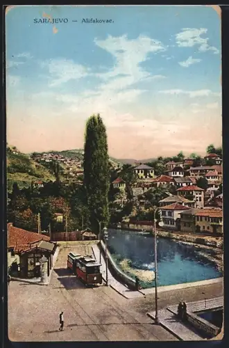 AK Sarajevo, Alifakovac, Strassenbahn