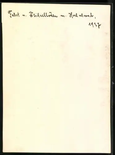 Fotografie Auto Cabrio mit offenem Verdeck