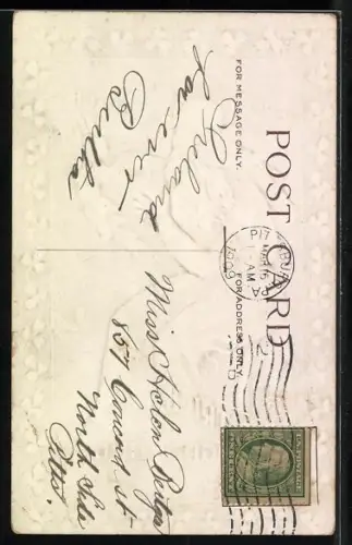 AK St. Patrick spielt Harfe, St. Patricks Day