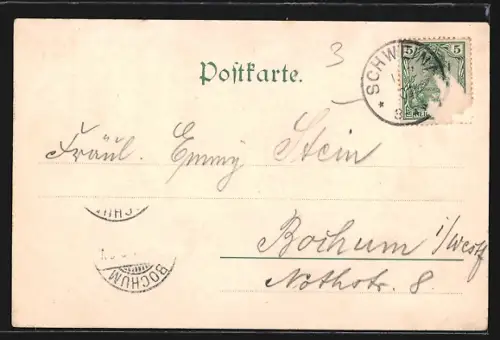 AK Altenstein / S.-M., Blick auf Schloss