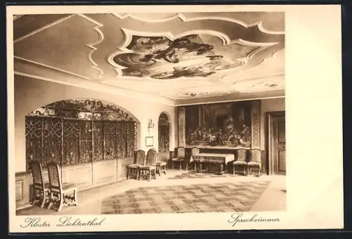 AK Baden-Baden, Kloster Lichtenthal, Sprechzimmer
