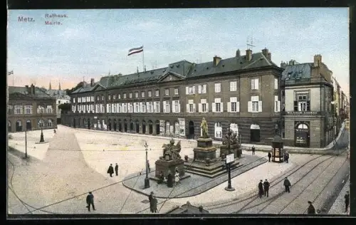 AK Metz, Partie am Rathaus