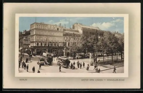 AK Berlin, Unter den Linden, Kranzler-Ecke