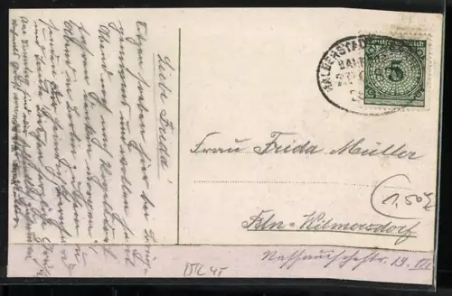 AK Halberstadt, Seitengebäude des Rathauses