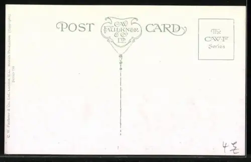 AK Katze neben Aschenbecher mit glimmender Zigarette