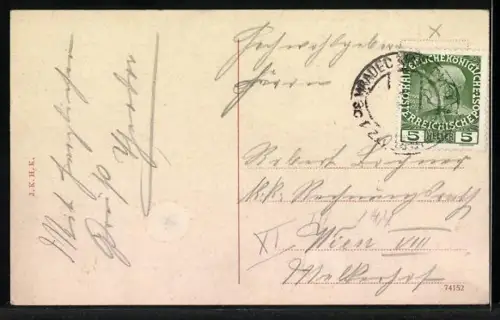 AK Hradec Králové, Strassenpartie mit Kirche