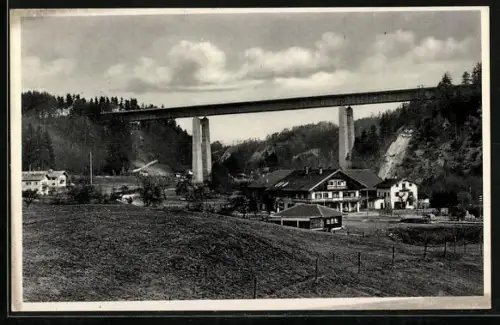 AK Mangfallbrücke der Reichsautobahn München-Landesgrenze