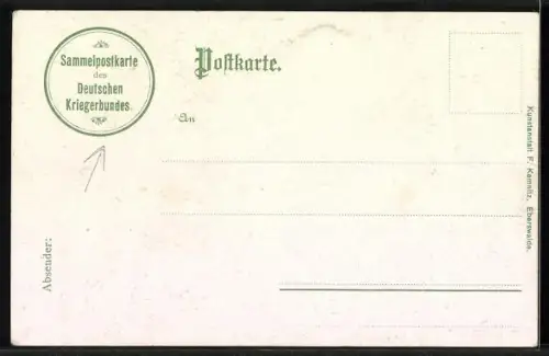 AK Kaisermanöver, Manöverbild: Soldaten bei der Hasenjagd