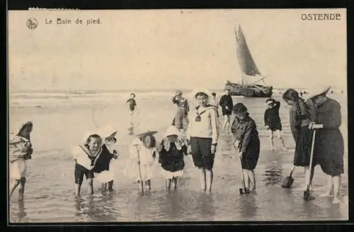 AK Ostende, Le Bain de pied