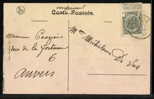 AK Ostende, Le Bain de pied