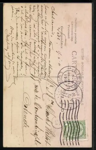 AK Paar in einem Flugzeug