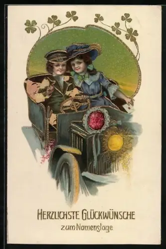 AK Kinder in einem Auto