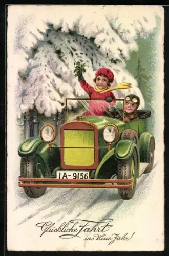 AK Kinder in einem Auto