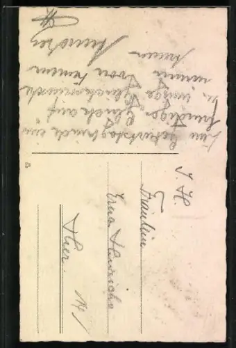 AK Dame in einem Auto