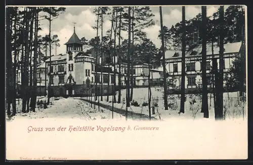 AK Gommern / Anhalt, Heilstätte Vogelsang