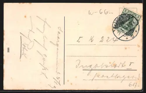 AK Saargemünd, Neubrückenstrasse