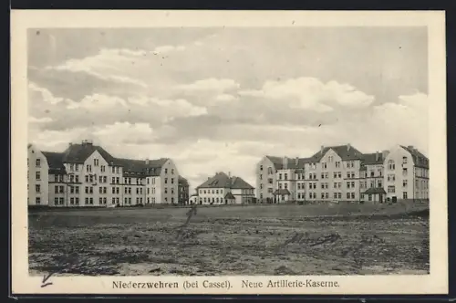 AK Niederzwehren bei Cassel, Neue Artillerie-Kaserne