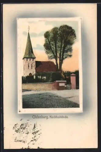 AK Oldenburg / O., Kirchhofslinde