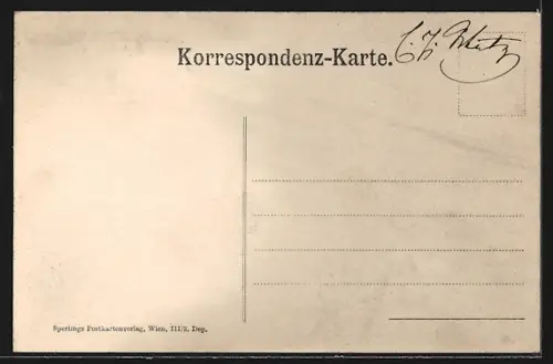 AK Dornbach, Cafe und Restaurant Sängerwarte Karl Tritsch