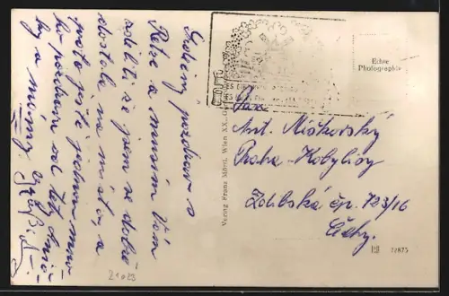 AK Unter-Nalb bei Retz, Strassenpartie