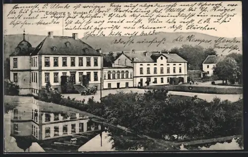 AK Menden / Sauerland, Herrenhaus Edelburg