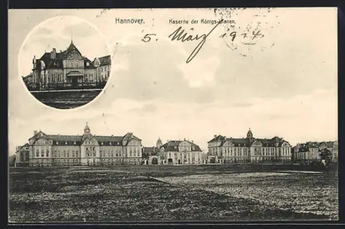 AK Hannover, Kaserne der Königs-Ulanen, Villa