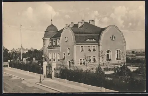 AK Bautzen, Offizierskasino 3. Königlich Sächsisches Husaren-Regiment Nr. 20