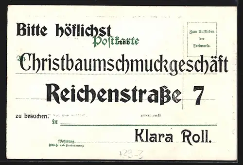 Passepartout-Lithographie Bautzen, Parthie aus den Promenaden, Heckenrosen, Reklame Christaumschmuckgeschäft Klara Roll