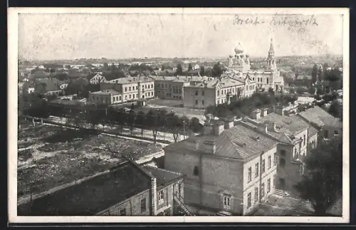 AK Brest-Litowsk, Teilansicht der Stadt