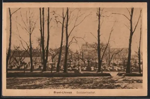 AK Brest Litowsk, Soldatenfriedhof