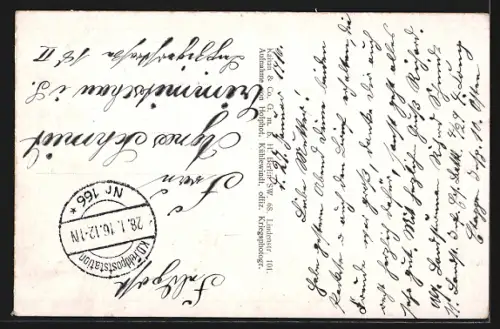 AK Wilna, Partie an der Peter-Paul-Kirche