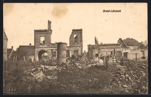AK Brest-Litowsk, Ruine