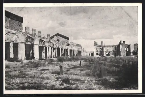 AK Brest-Litowsk, Die zerstörte Markthalle