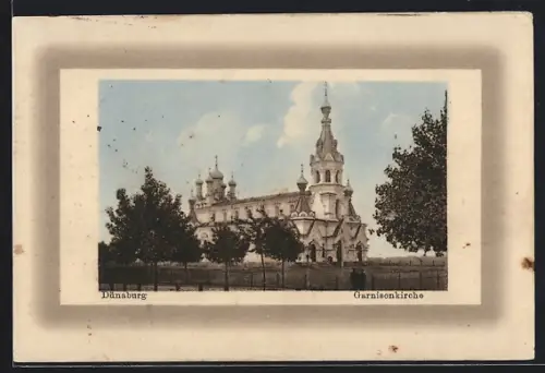 AK Dünaburg, Blick auf Garnisionskirche