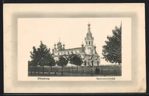 AK Dünaburg, Blick auf Garnisionskirche
