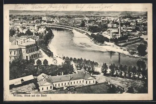 AK Wilna, Blick auf den Ort