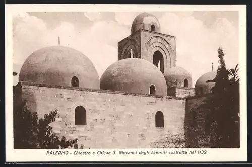 AK Palermo, Chiostro e Chiesa S. Giovanni degli Eremiti costruita nel 1132