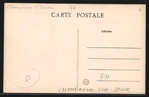 AK Champagne-sur-Seine, Ecole Pittsburgh