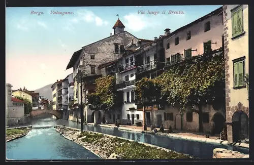 AK Borgo, Valsugana, Via lungo il Brenta