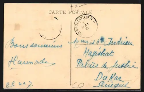 AK Brazzaville, Le Palais Épiscopal avec son Escalier d`Honneurs