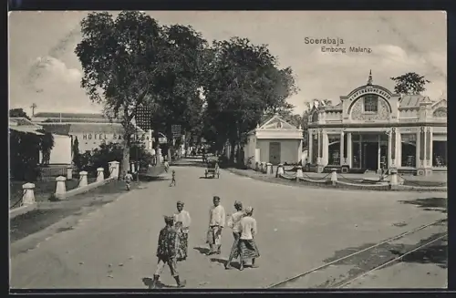 AK Soerabaja, Embong Malang, Simpangsche Bazar