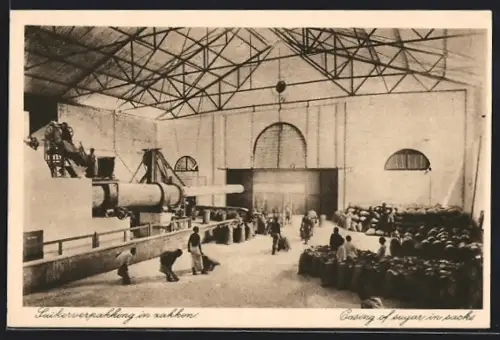 AK Soerabaja, Suikerverpakking in zakken