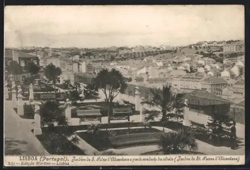 AK Lisboa, Jardim de S. Pedro d`Alcantara e porte nordeste da cidade