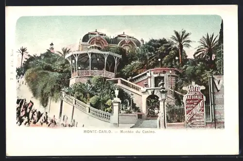 AK Monte-Carlo, Montée du Casino