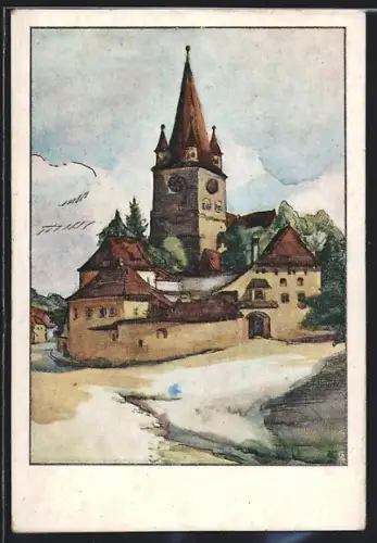 AK Heltau, Kirchenburg